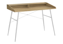 Load image into Gallery viewer, Computer Desk For Home Office, Laptop, Storage Shelves, Contemporary Versatile Placement - Natural