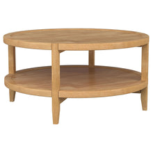 Load image into Gallery viewer, Isbell - Round Table With Storage Shelf