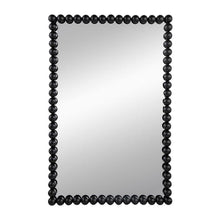Load image into Gallery viewer, 36" Iron Framed Accent Mirror - Black