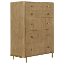Load image into Gallery viewer, Stevie - Rectangular 5 Drawer Chest - Sand