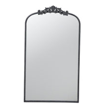 Load image into Gallery viewer, 42" Arch Iron Framed Accent Mirror - Black