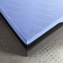 Load image into Gallery viewer, Refresh - 12" Flex Head Latex Foam Hybrid Mattress And Adjustable Base Bundle - Blue - King