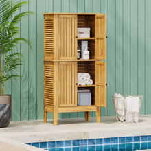 Load image into Gallery viewer, Kedzie - Acacia Wood Cabinet - Teak