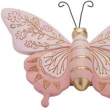 Load image into Gallery viewer, Poly Butterfly Dragonfly Figurines (Set of 4) - Pink / Green