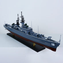 Load image into Gallery viewer, Hand Painted Model Boat (624241) - Blue / Dark Brown