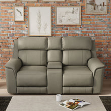 Load image into Gallery viewer, Oslo - Dual Power Reclining Loveseat With Console