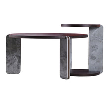 Load image into Gallery viewer, Coffee Table Set With Center Table & Side Table