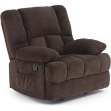 Load image into Gallery viewer, Polyester Blend Manual Recliner - Brown