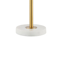 Load image into Gallery viewer, Table Lamp LED With Globe Shade - Brass