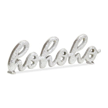 Load image into Gallery viewer, Christmas Tabletop Sign - Silver