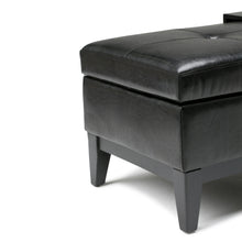 Load image into Gallery viewer, Oregon - Contemporary Storage Ottoman Bench With Tray