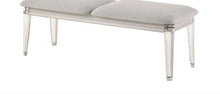Load image into Gallery viewer, Laveda - Boucle Bench - Light Gray / White
