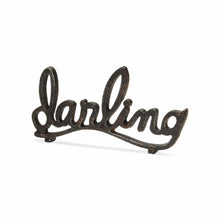 Load image into Gallery viewer, Hand Painted Darling Tabletop Sculpture - Black