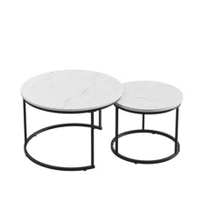 Load image into Gallery viewer, Round Nesting Coffee Table (Set of 2)
