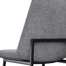 Load image into Gallery viewer, Solid Wood Dining Parsons Chairs (Set of 2) - Gray / Black