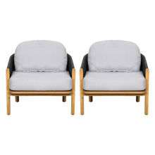 Load image into Gallery viewer, Grotta - Outdoor Wood Club Chair (Set of 2)