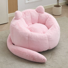 Load image into Gallery viewer, Cat Shaped Bean Bag Sofa With Long Tail