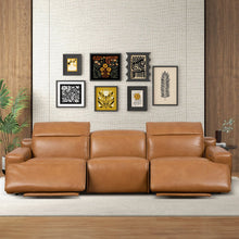 Load image into Gallery viewer, Urbana - Triple Power Recliner Sofa - Tan