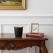 Load image into Gallery viewer, Oval Table Vase (568853) - Black / Gold