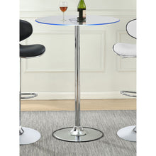 Load image into Gallery viewer, Indra - LED Bistro Table - Chrome
