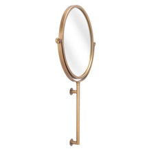 Load image into Gallery viewer, Round Wall Mount Mirror - Gold