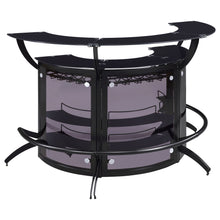 Load image into Gallery viewer, Elaina - 3 Piece Curved Freestanding Home Bar - Black