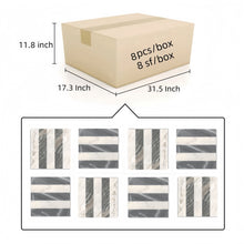 Load image into Gallery viewer, Elegant Waterjet Polished Marble Tile For Floor And Wall