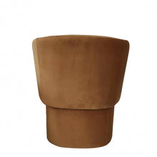 Load image into Gallery viewer, Upholstered Velvet Dining Arm Chair - Burnt Umber
