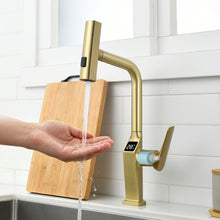 Load image into Gallery viewer, Touchless Kitchen Faucet With LED Display