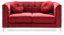 Load image into Gallery viewer, Stylish Sloped Arm Loveseat