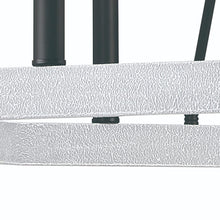 Load image into Gallery viewer, Candle Style Multi Light Metal Dimmable Chandelier - Black / White