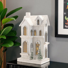 Load image into Gallery viewer, Tabletop Sculpture With LED (633836) - White / Green