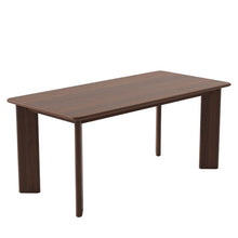 Load image into Gallery viewer, 66" Solid Wood Dining Table - Brown