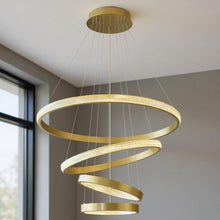Load image into Gallery viewer, Candle Style Four Light Metal LED Dimmable Chandelier - Gold