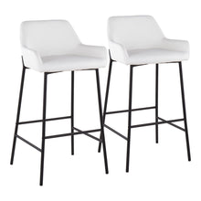 Load image into Gallery viewer, Daniella - Stylish Design Industrial Fixed Height Bar Stool (Set of 2)