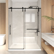 Load image into Gallery viewer, Frameless Sliding Bathtub Door With Frame