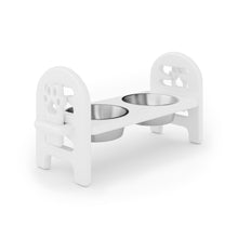 Load image into Gallery viewer, Adjustable Pet Bowl Travel Ready HDPE Durable Poly Lumber Recycled
