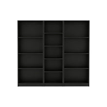 Load image into Gallery viewer, Five Tier Bookcase (Set of 3) (546344) - Black