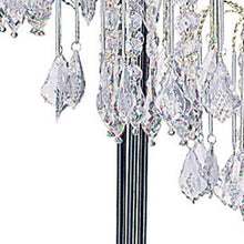Load image into Gallery viewer, Metal Three Light Chandelier Table Lamp - Black