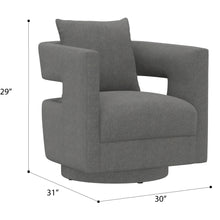 Load image into Gallery viewer, Modern Swivel Chair With Contemporary Design