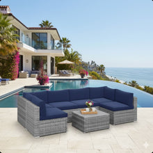 Load image into Gallery viewer, Modern Patio Set With Coffee Table