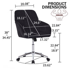 Load image into Gallery viewer, Adjustable Ergonomic Office Chair, Swivel Backrest Seat