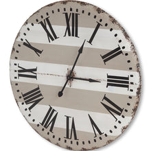 Load image into Gallery viewer, Analog Round Wall Clock - Gray / White
