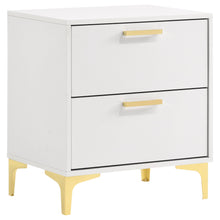 Load image into Gallery viewer, Karena - 2 Drawer Rectangular Nightstand - White