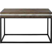 Load image into Gallery viewer, 47" Frame Console Table - Brown And Black