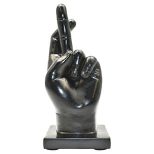 Load image into Gallery viewer, Hand Tabletop Sculpture (568381) - Black