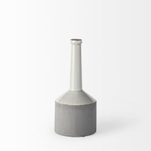 Load image into Gallery viewer, Cylinder Urns Jars (392212) - Gray / White