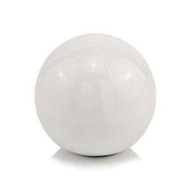 Load image into Gallery viewer, Decorative Orb Tabletop Sculpture (373766) - White