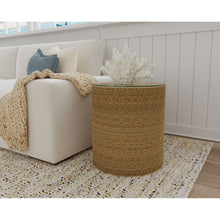 Load image into Gallery viewer, Burma - Round Side Table - Light Brown