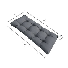 Load image into Gallery viewer, Outdoor Bench Cushions With Weather-Resistant Fabric